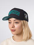 Бейсболка MITCHELL NESS арт. HP12821-ADUBLCK Anaheim Ducks NHL (черный)